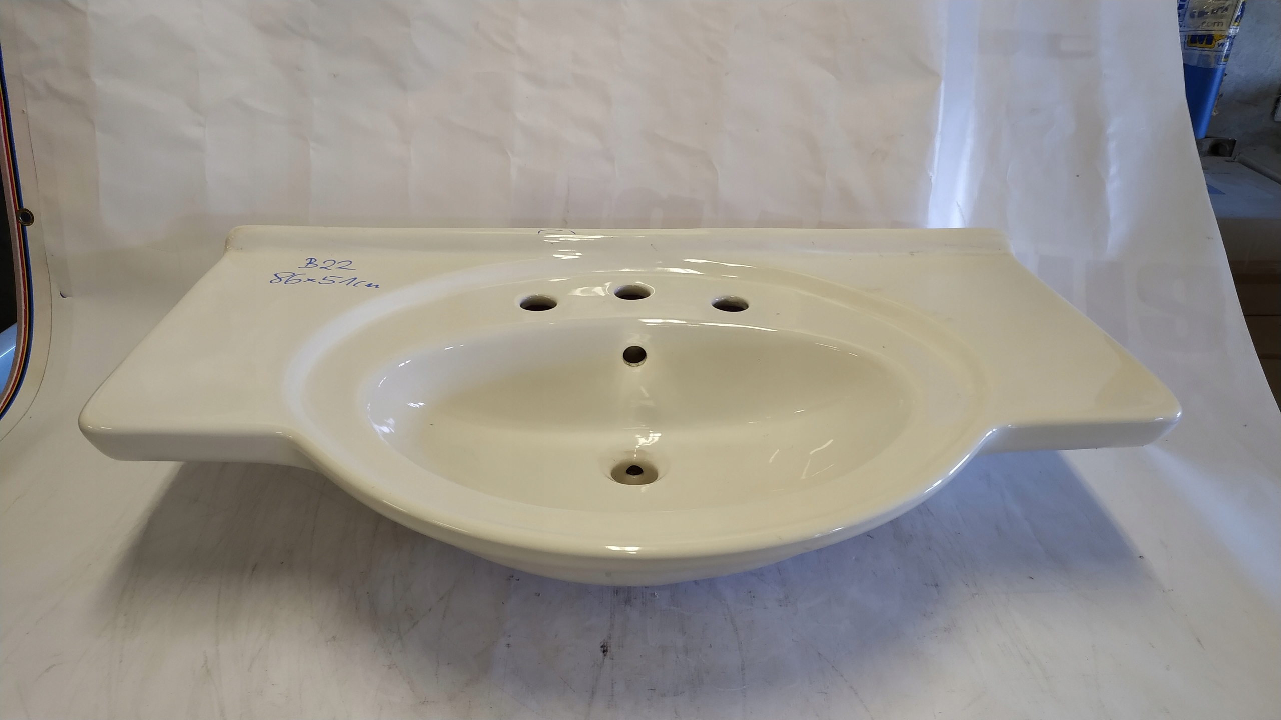 Umývadlo -  Umývadlo na nábytok 86 * 51cm VÝPREDAJ WU83