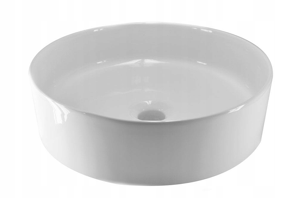 Umývadlo -  Keramické umývadlo na dosku 40 cm biele LINK