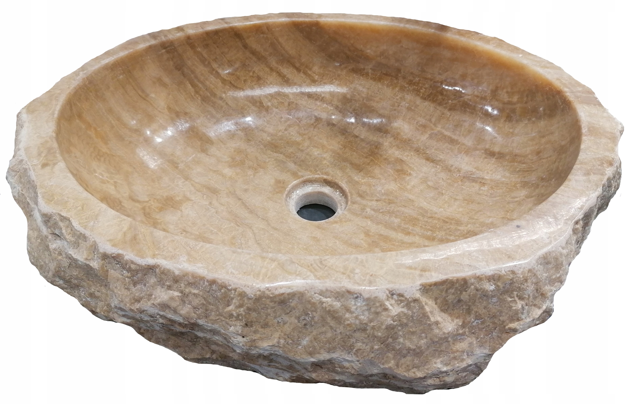 Umývadlo - Doska na dosku, kamenné umývadlo na dosku 50x40 Hansastone