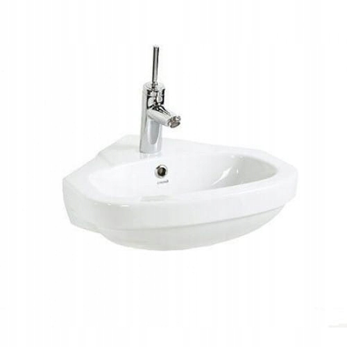 Umývadlo -  Rohové umývadlo 46 cm biele, VITROYA CREAVIT