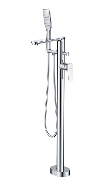 Vaňová batéria - VEDO OTTO VOĽNE STOJAJÚCA KÚPEĽŇOVÁ CHROME VBO8008