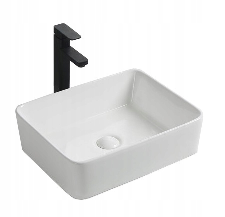 Umývadlo -  VELDMAN CERAMIC CUBIC 48 UMÝVADLO NA PLOCHU