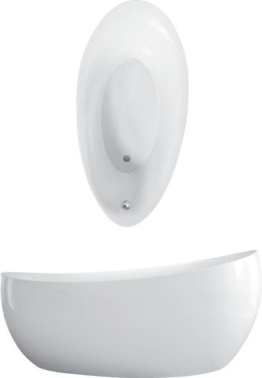 VILLEROY & BOCH AVEO 190X95 VOĽNE stojaca KÚPEĽŇA
