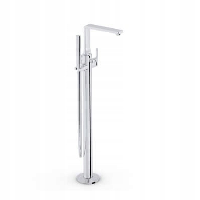 Vaňová batéria - VITRA SUIT L ZADARMO STOJANÁ BATÉRIA CHROM A41287EXP