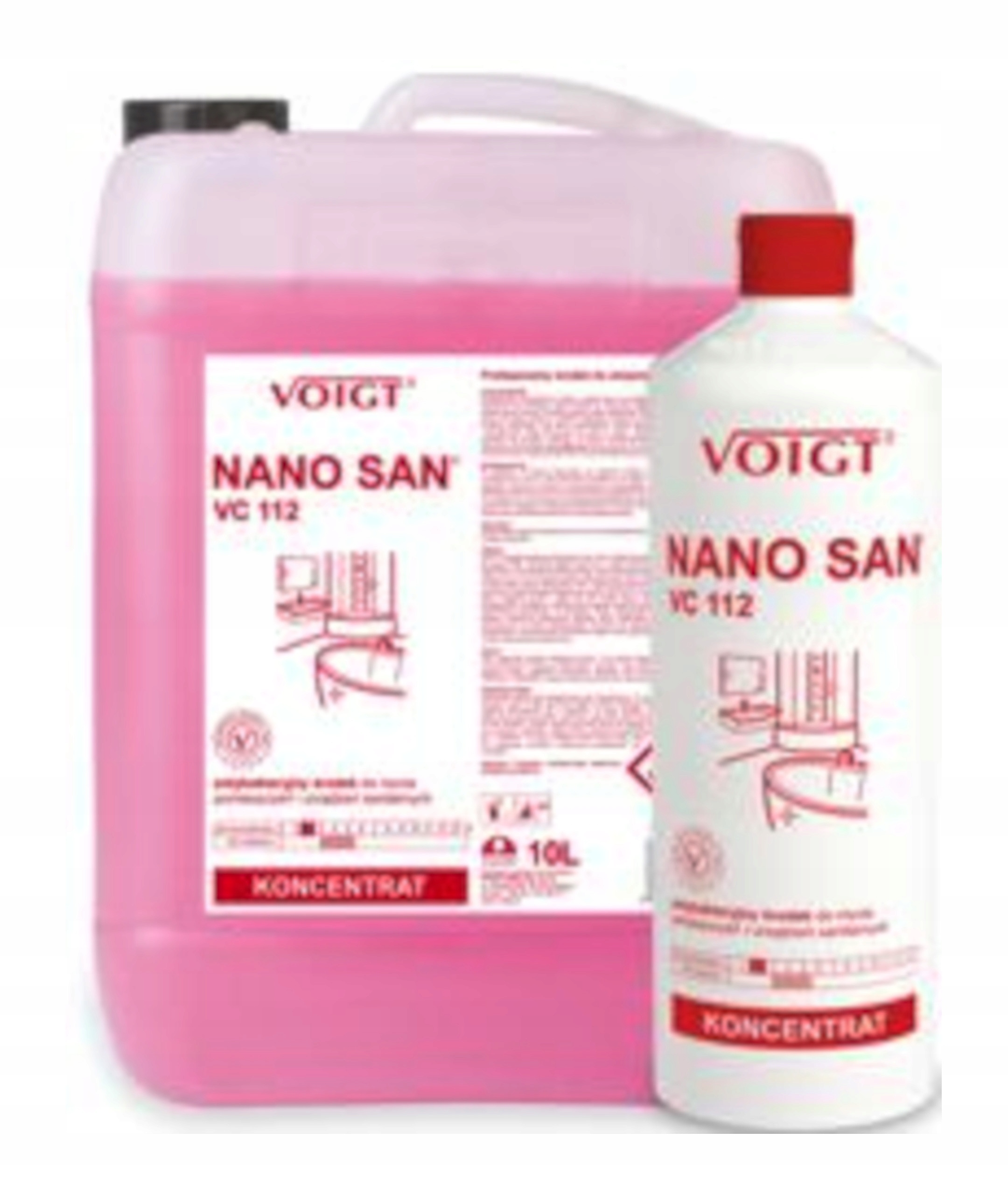 Sprchový kút - VOIGT NANO SAN 10l pre toalety