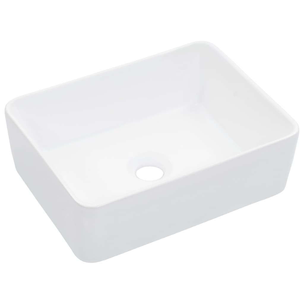Umývadlo -  Umývadlo VidaXL 40 x 30 x 13 cm keramické biele