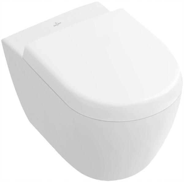 WC MISA - Villeroy Rimless CeramicPlus 35,5 x 48