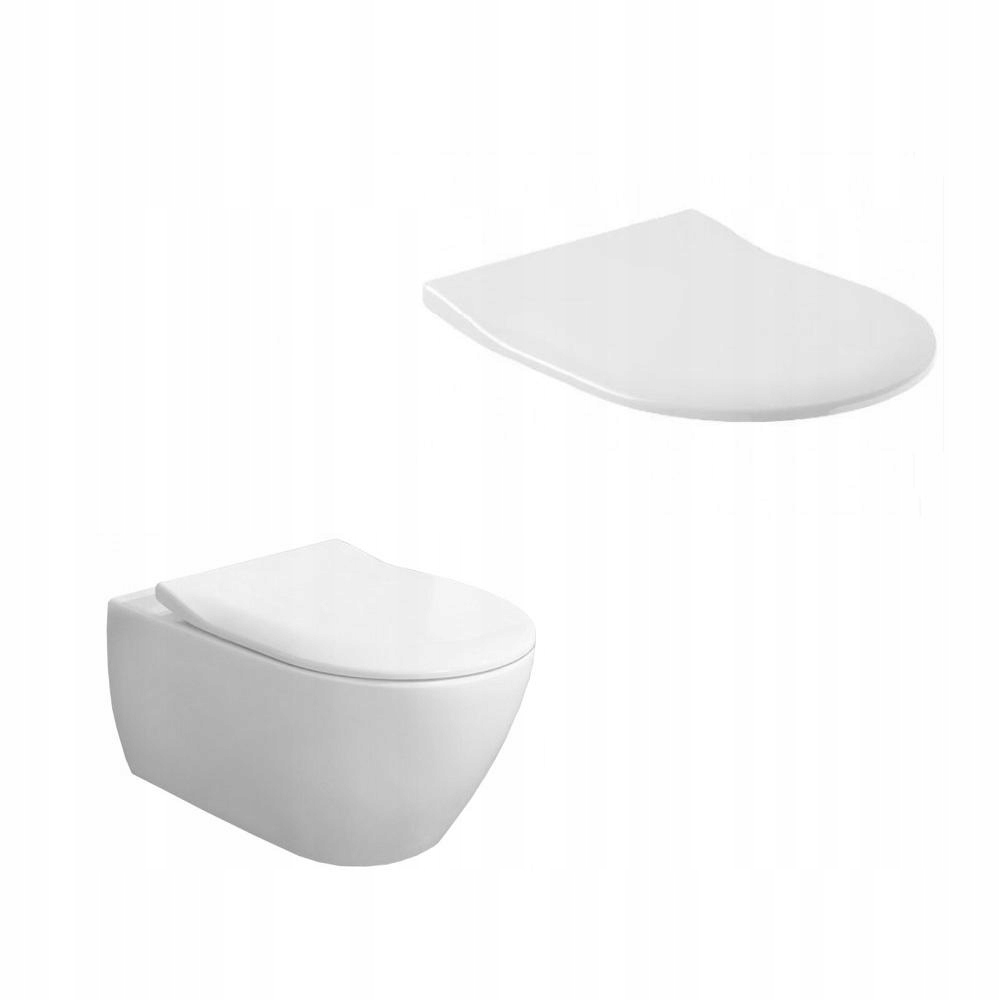WC MISA - Villeroy Subway Set 56 bezrant WC misa + sedadlo