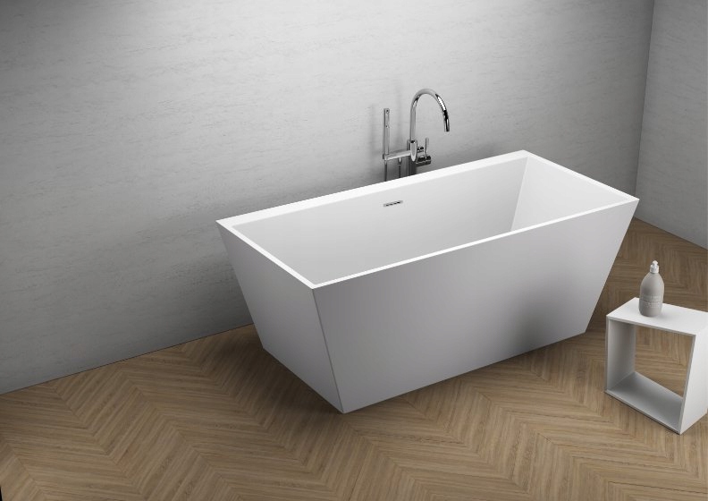 BIELA ZADARMO STÁVAJÚCA KÚPEĽŇA 170x80 + RÁM + SIPÓN