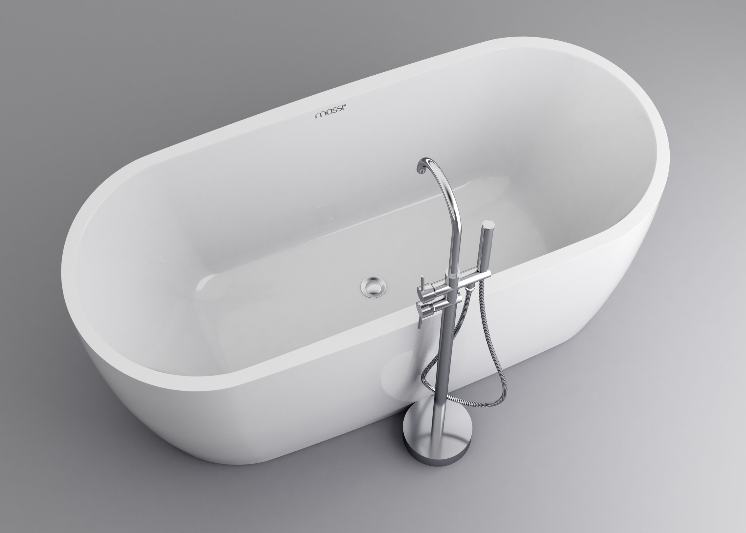 Samostatne stojaca vaňa MASSI ELEGANT 170CM