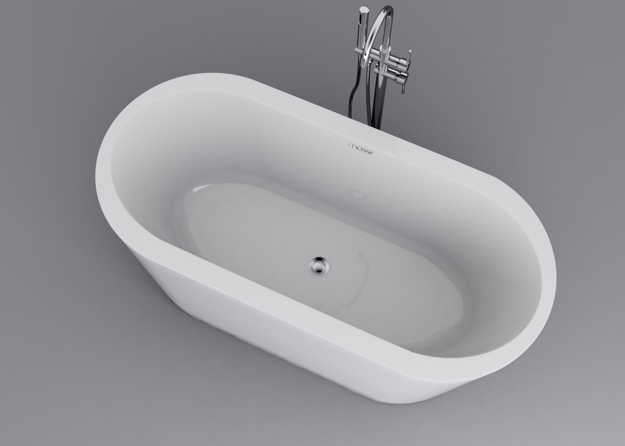Samostatne stojaca vaňa MASSI THERMO 160CM