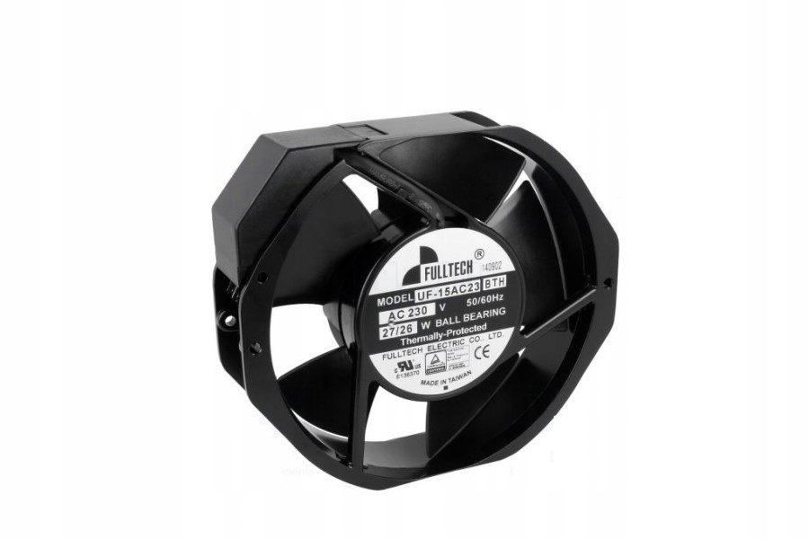 Kupelňový ventilátor - AC FAN AXIAL 230VAC 172X150X38MM 54DBA