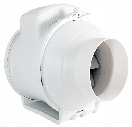 Kupelňový ventilátor - DUCT FAN fi 200mm 900m3 / h 3 prevody