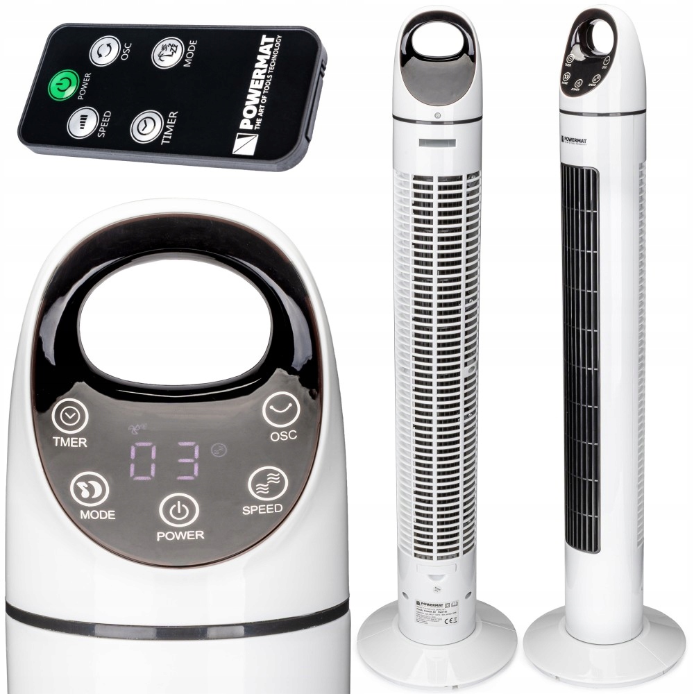 Kupelňový ventilátor - 80W VENTILÁTOR PODLAHOVÉHO STOJANA