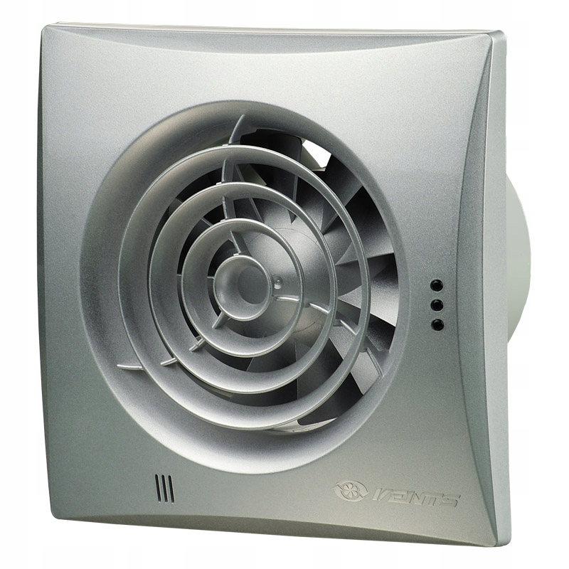 Kupelňový ventilátor - VENTILÁTOR KÚPEĽNE štandardný TICHÝ 100 saténový HIT