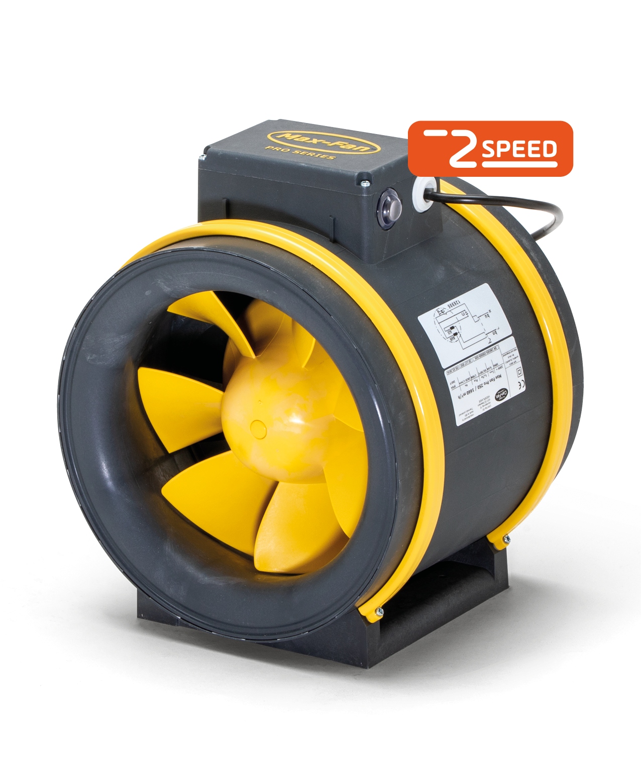 Kupelňový ventilátor - AXIÁLNY VÝFUKOVÝ TICHÝ 1660m3 Ø 250mm