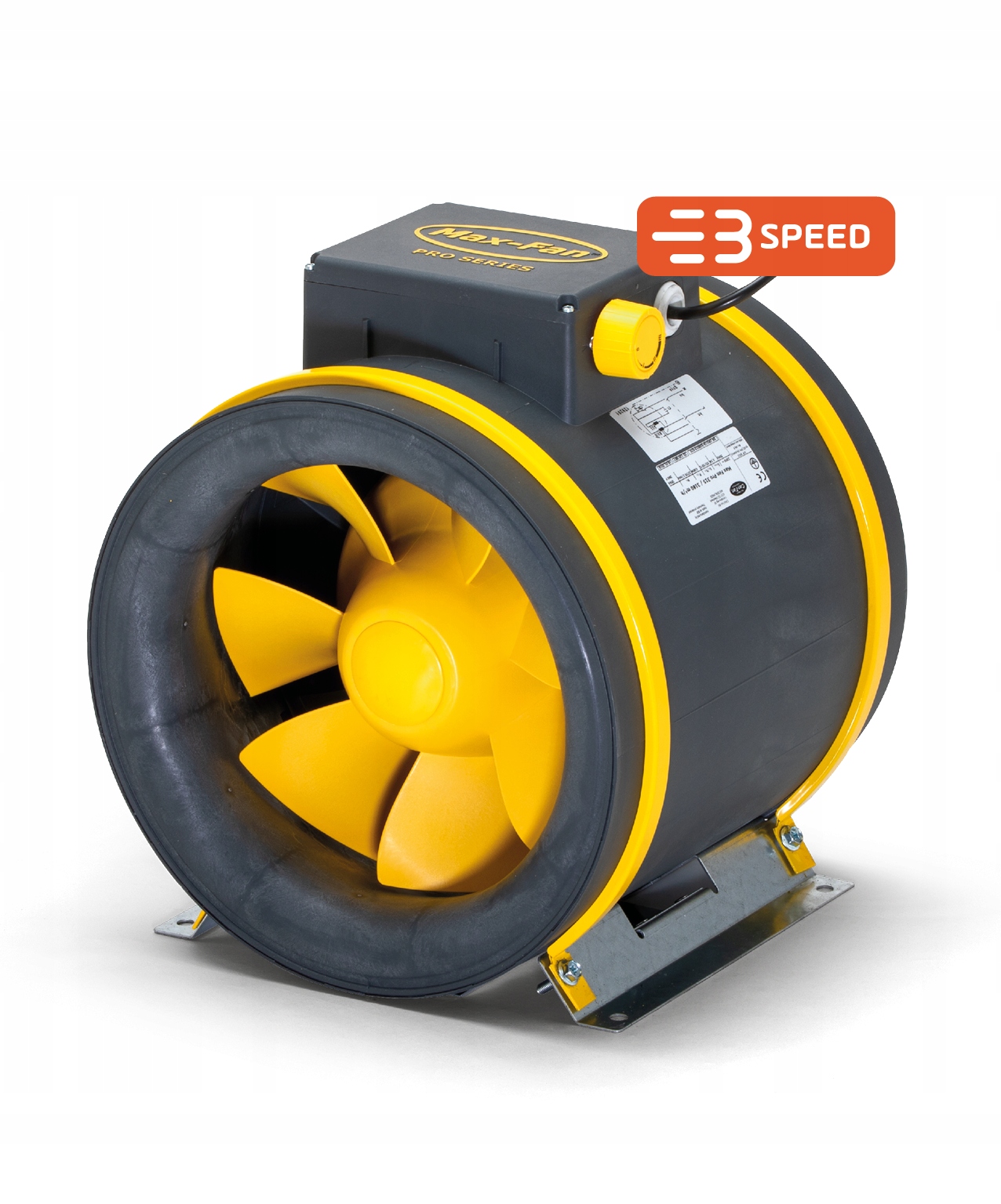 Kupelňový ventilátor - AXIÁLNY VÝFUKOVÝ TICH 3180m3 Ø 315mm