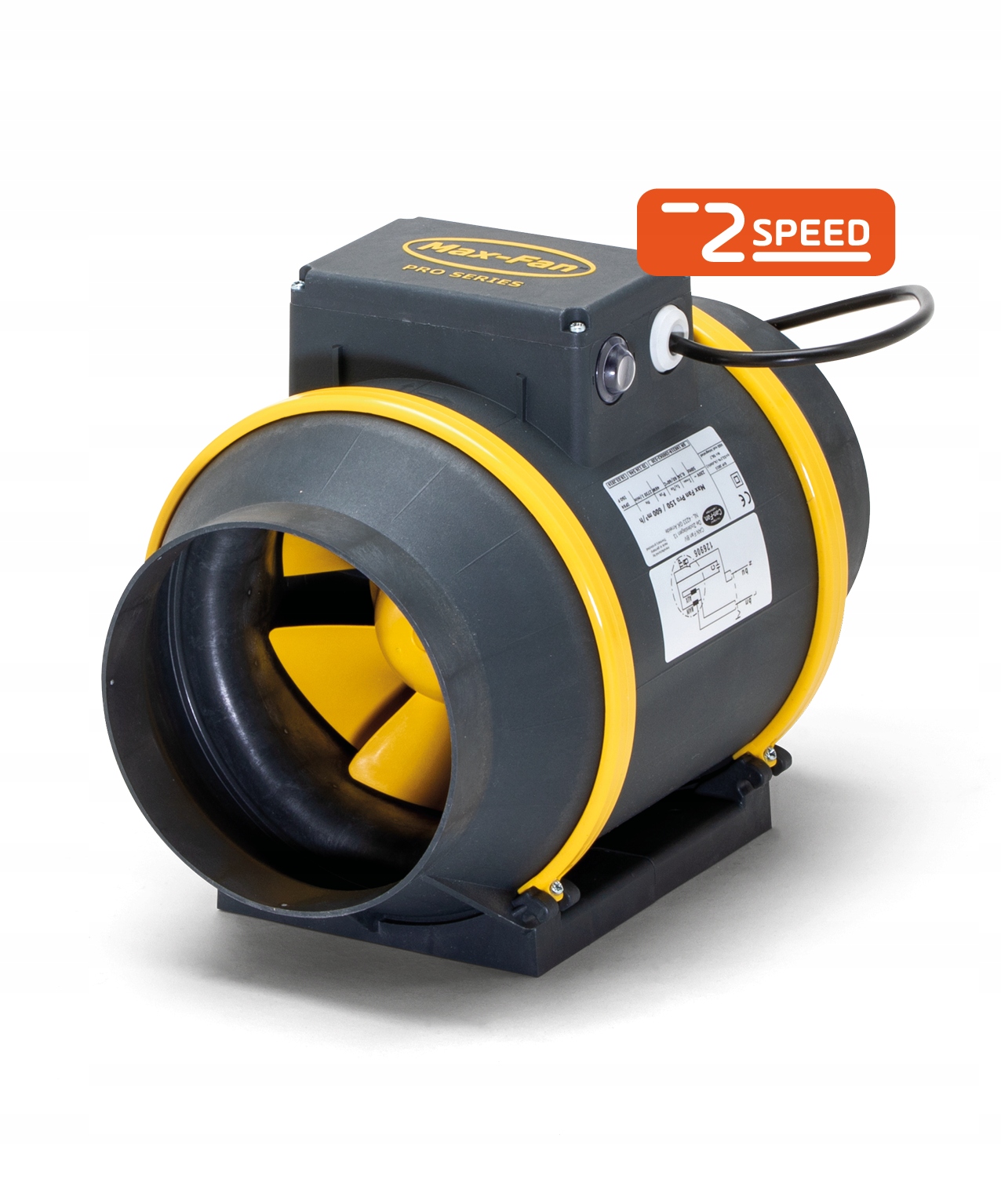 Kupelňový ventilátor - AXIÁLNY VÝFUK TICHÝ 615m3 Ø 160mm