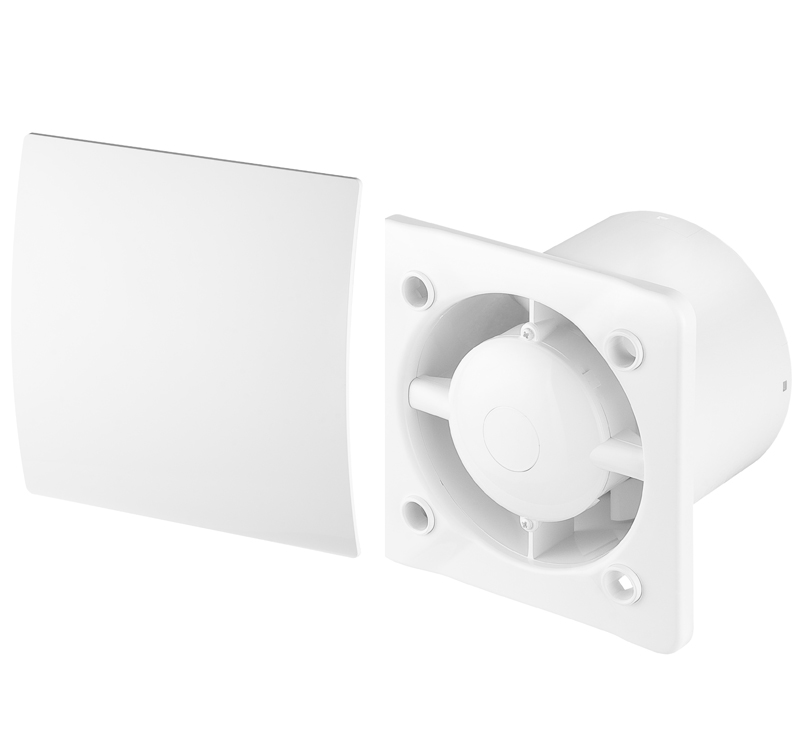 Kupelňový ventilátor - VENTILÁTOR + PANEL ESCUDO BIELY BOL VYPNUTÝ