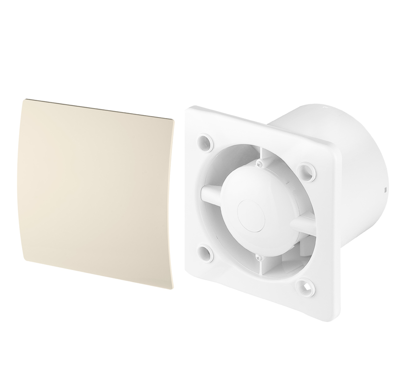 Kupelňový ventilátor - VENTILÁTOR + PANEL ESCUDO PEE100 ECRU AWENTA SYS