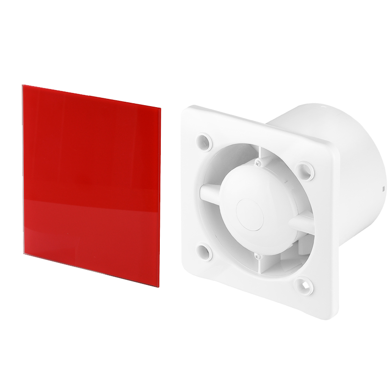 Kupelňový ventilátor - VENTILÁTOR + PANEL TRAX PTGR100P SKLO AWENTA