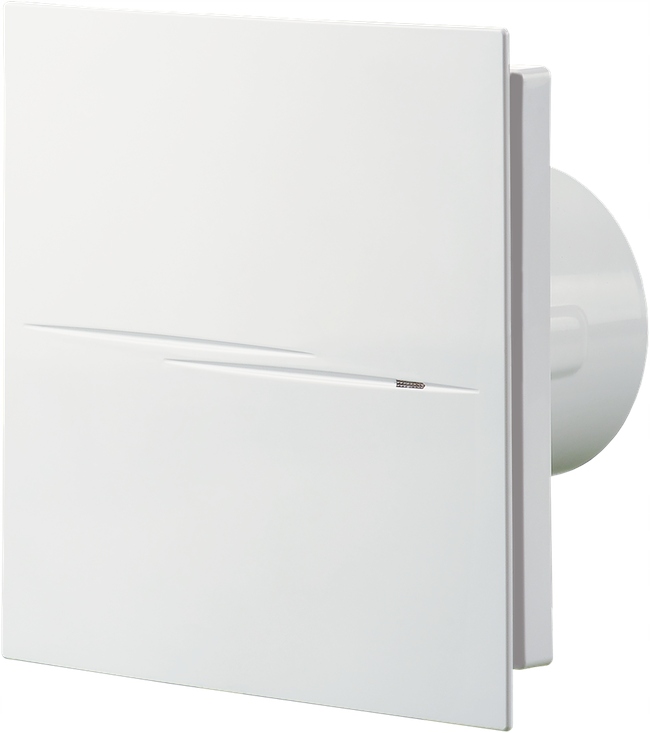 Kupelňový ventilátor - TICHÝ ŠTÝL VENTILÁTORA 100 HYGROTIMER SILENT SILENT