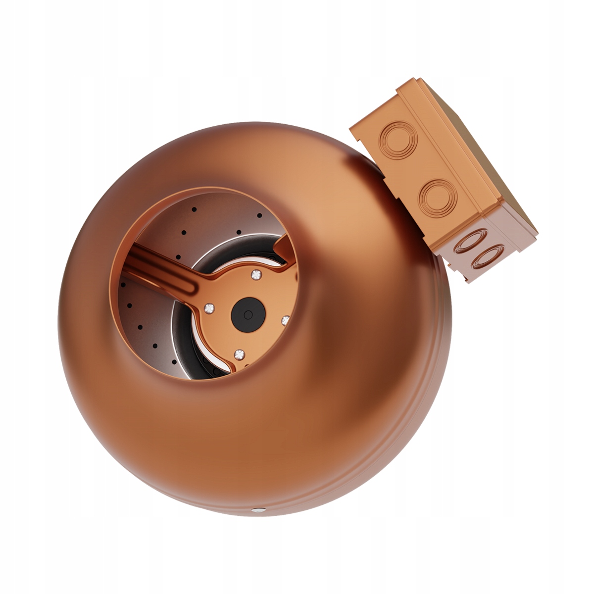 Kupelňový ventilátor - VENTILÁTOR + 3-RÝCHLOSTNÝ OVLÁDAČ Ø 125mm 450m3 / H