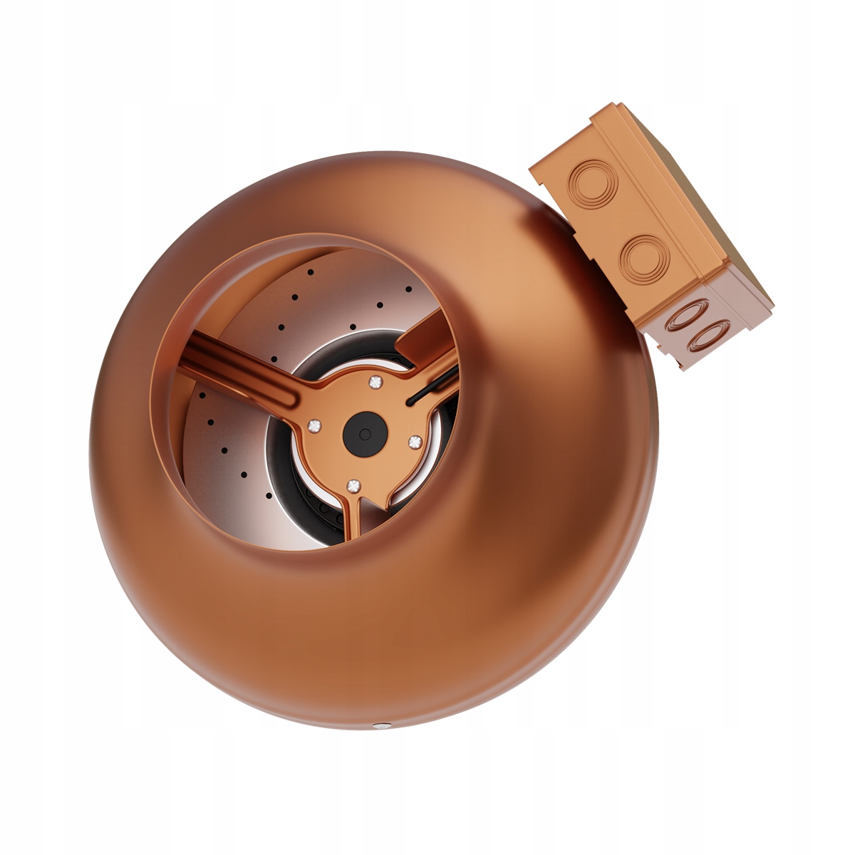 Kupelňový ventilátor - VENTILÁTOR + 3-RÝCHLOSTNÝ OVLÁDAČ Ø 150mm 530m3 / H