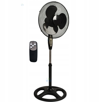 Kupelňový ventilátor - Stojací ventilátor s diaľkovým ovládaním 40W