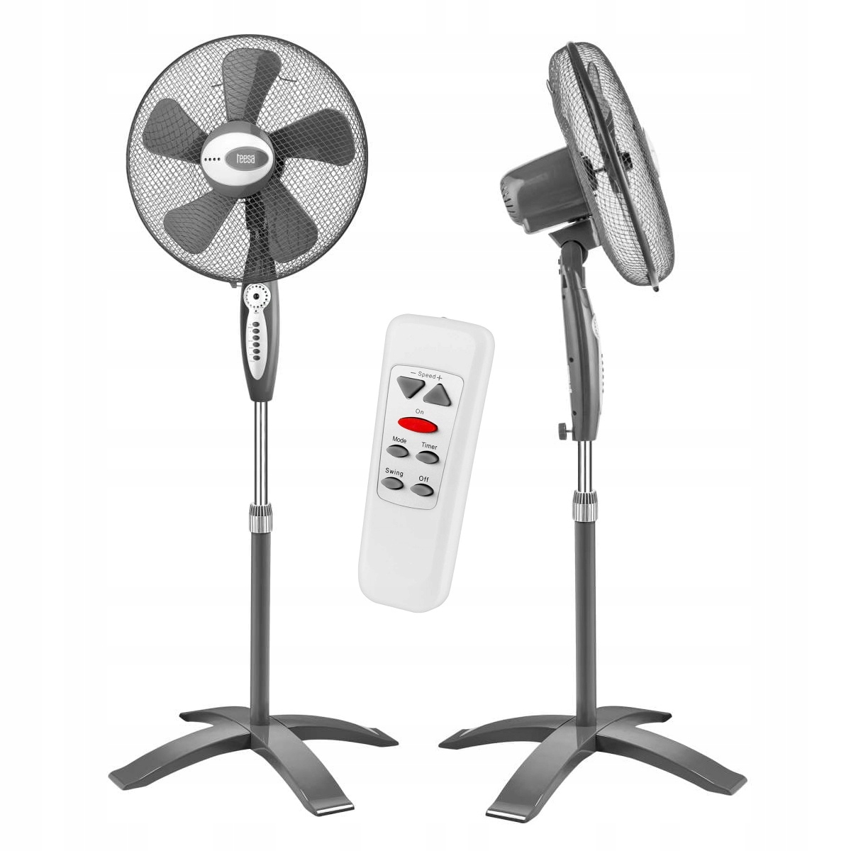 Kupelňový ventilátor - Stojací VENTILÁTOR TICHÝ SILNÝ VENTILÁTOR s diaľkovým ovládaním