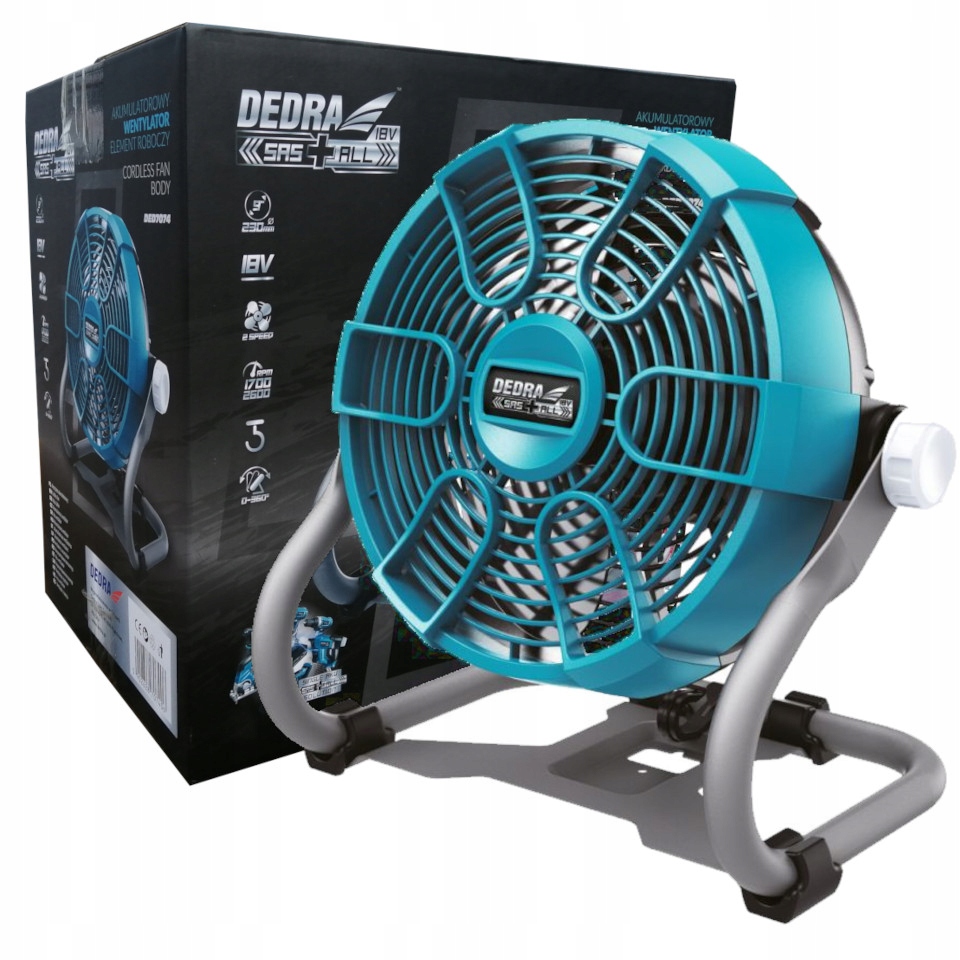 Kupelňový ventilátor - BEZDRÁTOVÝ VENTILÁTOR DEDRA (BEZ AKU)
