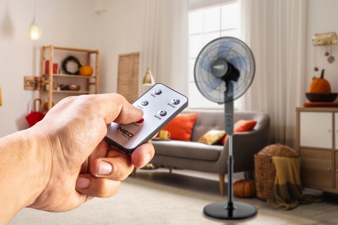 Kupelňový ventilátor - PODLAHOVÝ VENTILÁTOR PODLAHY NA DIAĽKOVOM OVLÁDANÍ