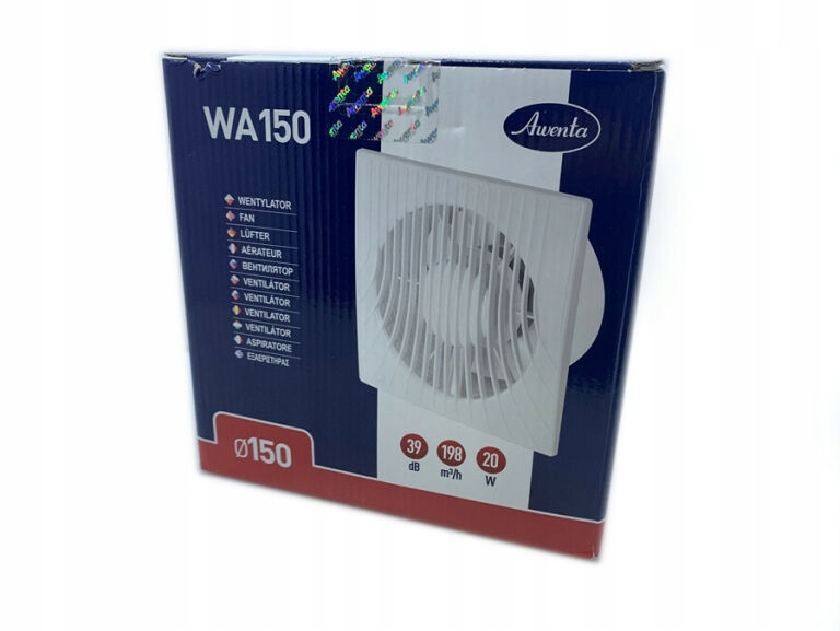 Kupelňový ventilátor - SACÍ VENTIL WA150 150 MM AWENTA