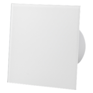 Kupelňový ventilátor - Časovač FIM DRim 100TS + matný biely panel