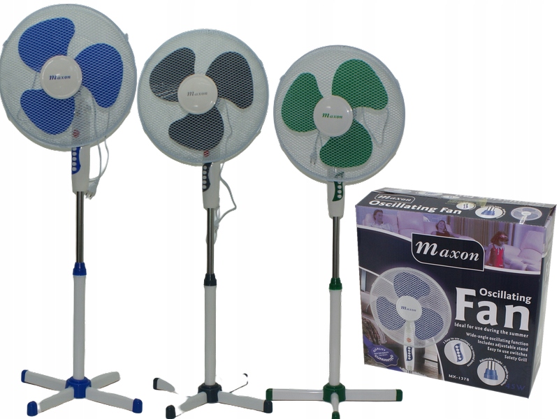 Kupelňový ventilátor - PODLAHOVÝ VENTILÁTOR stojaci Značkový 126cm