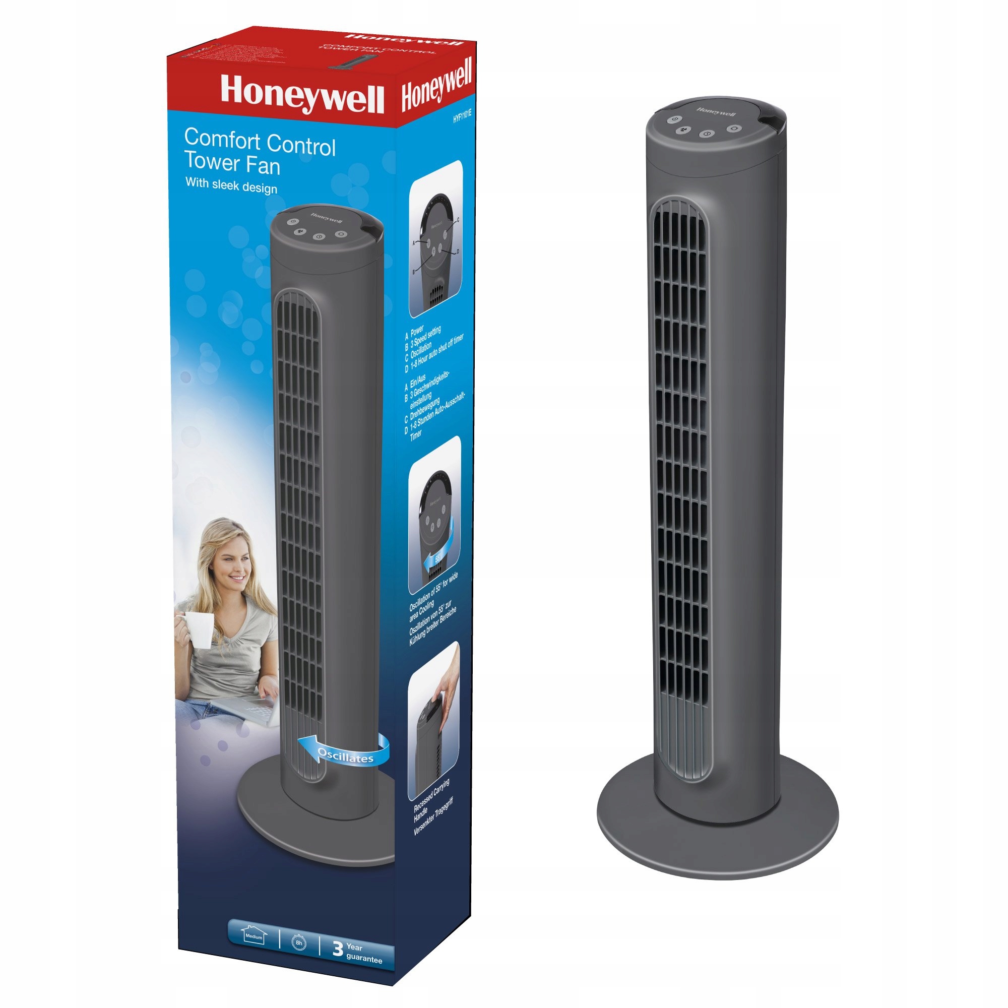 Kupelňový ventilátor - KVALITA VÝKONNOSTI VENTILÁTORA VENTILÁTOR Honeywell