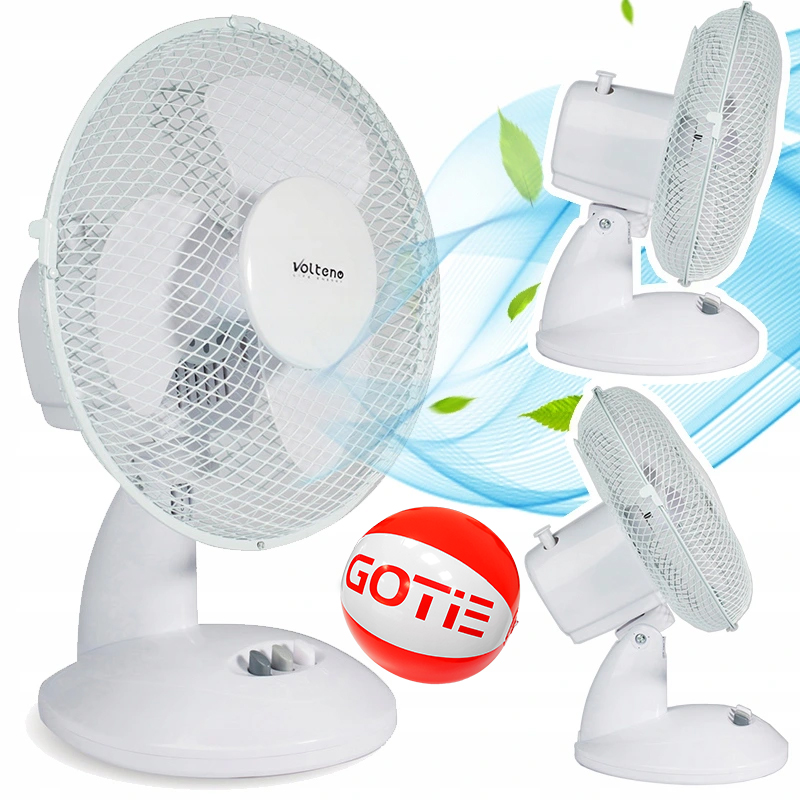 Kupelňový ventilátor - STOLNÝ VENTILÁTOR KANCELÁRSKY STOLOVÝ VENTILÁTOR