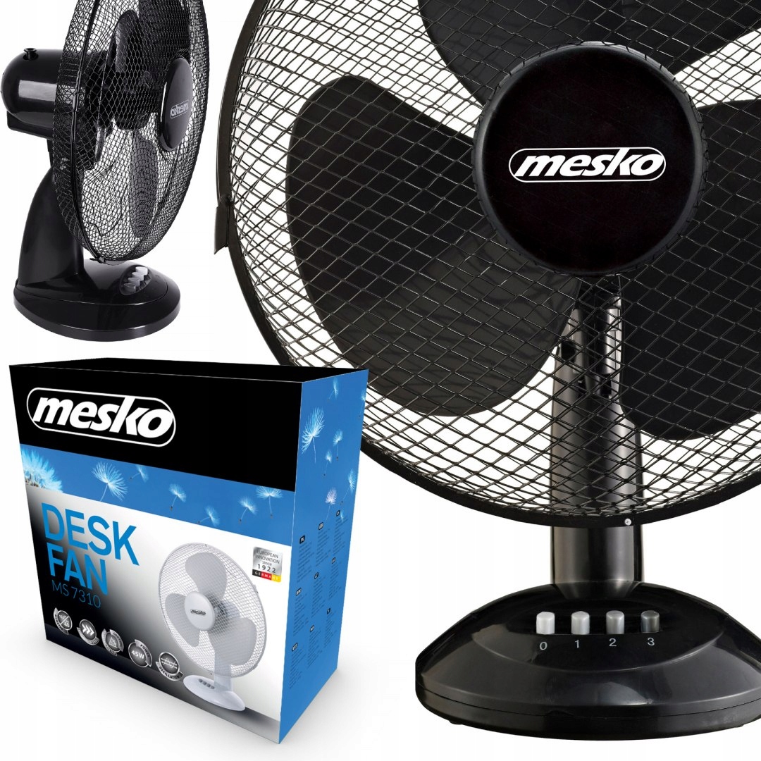 Kupelňový ventilátor - Stolný ventilátor BIG FAN 45CM 90W