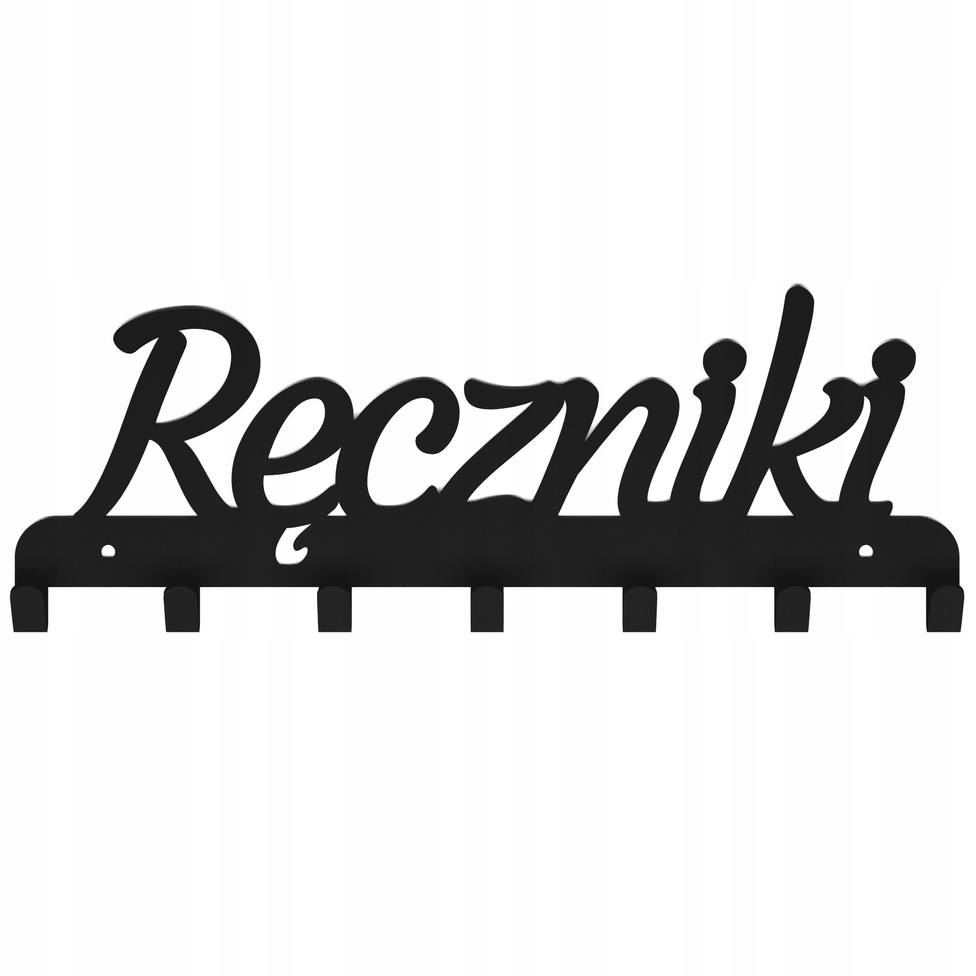 Vešiak - Závesný záves na uteráky pripevnený na stenu