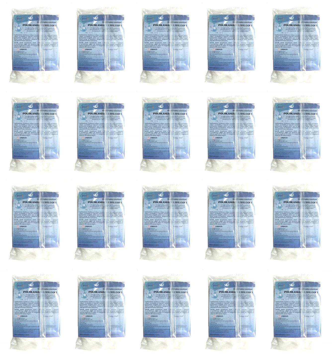 Odvlhčovač vzduchu - KAZETA DO VLHKOSTI ABSORBER skladom 250g x 20 ks