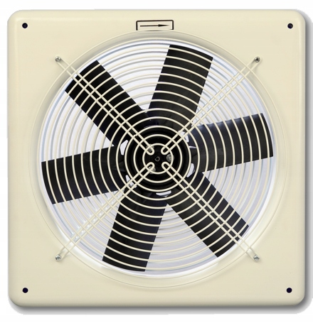 Kupelňový ventilátor - WOO 35/52 B CC - jednofázový axiálny ventilátor