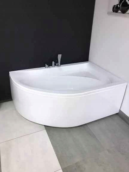 Vaňa MILA 170x110 s batériou, sifónom a plášťom