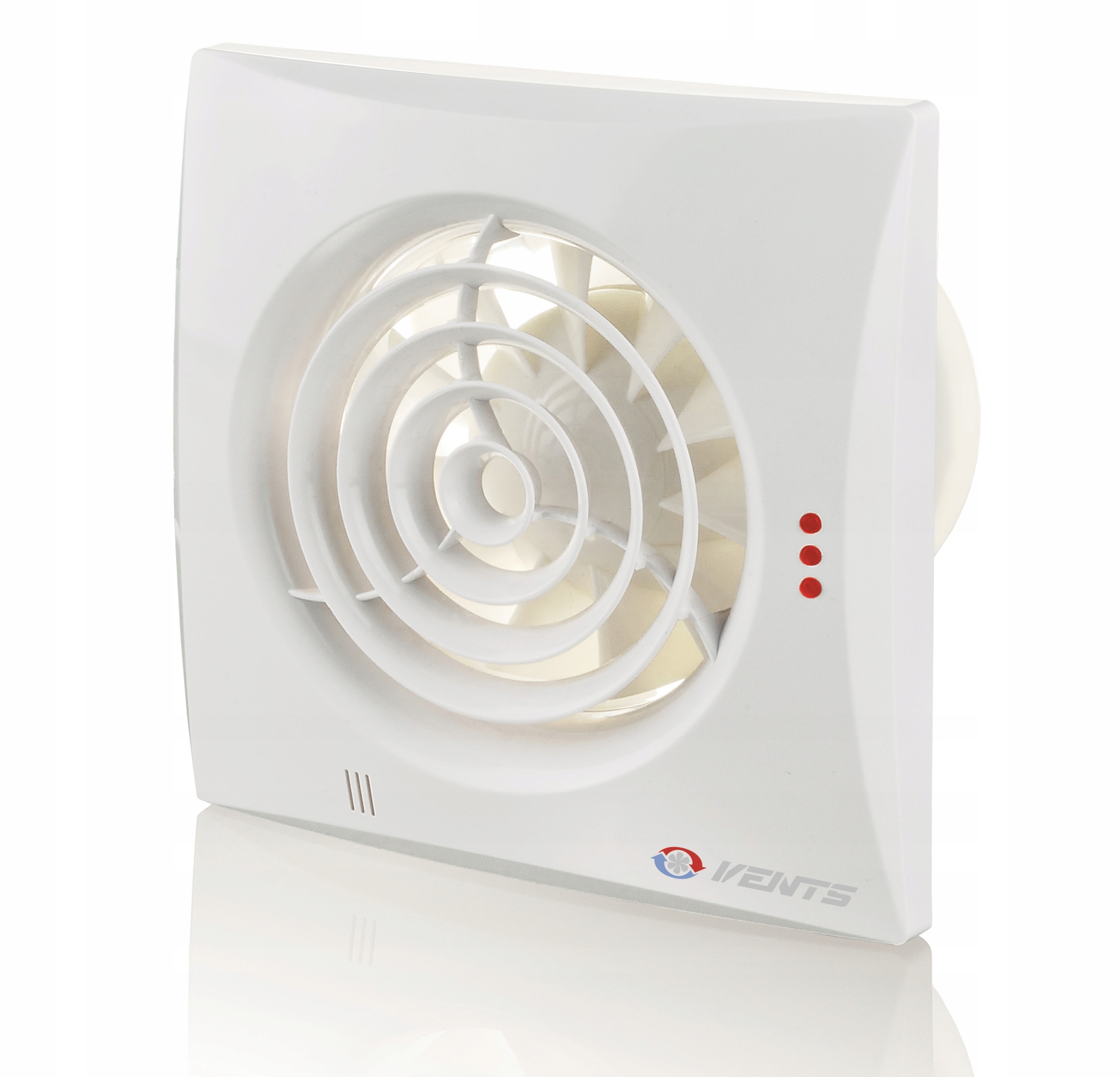 Kupelňový ventilátor - Ventilátor 100 TICHÉ VENTILY Biely štandard