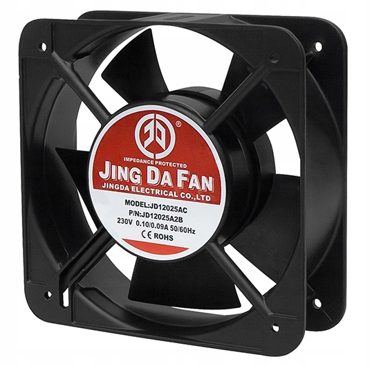 Kupelňový ventilátor - Guľový ventilátor 120x25mm 230V TERMINÁL