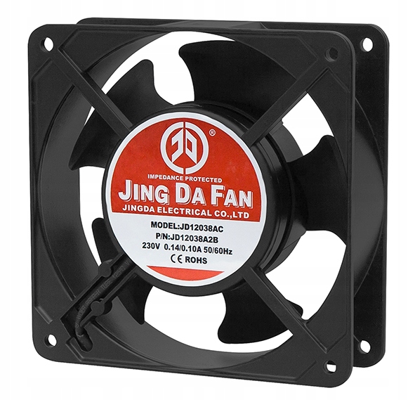 Kupelňový ventilátor - Guľový ventilátor 120x38mm 230V TERMINÁL