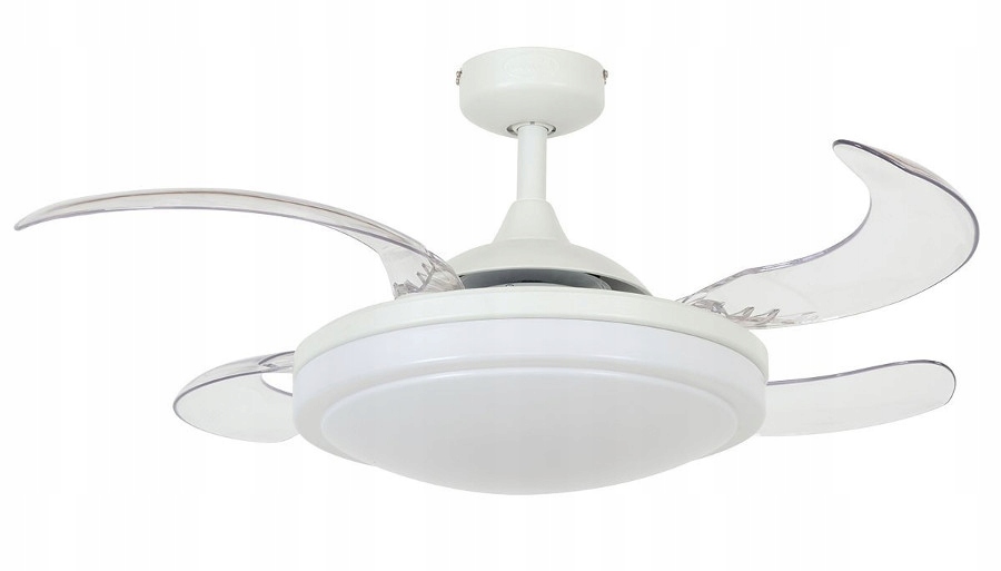 Kupelňový ventilátor - BIELA FANAWAY EVORA priemer pr. 92 cm s diaľkovým ovládaním