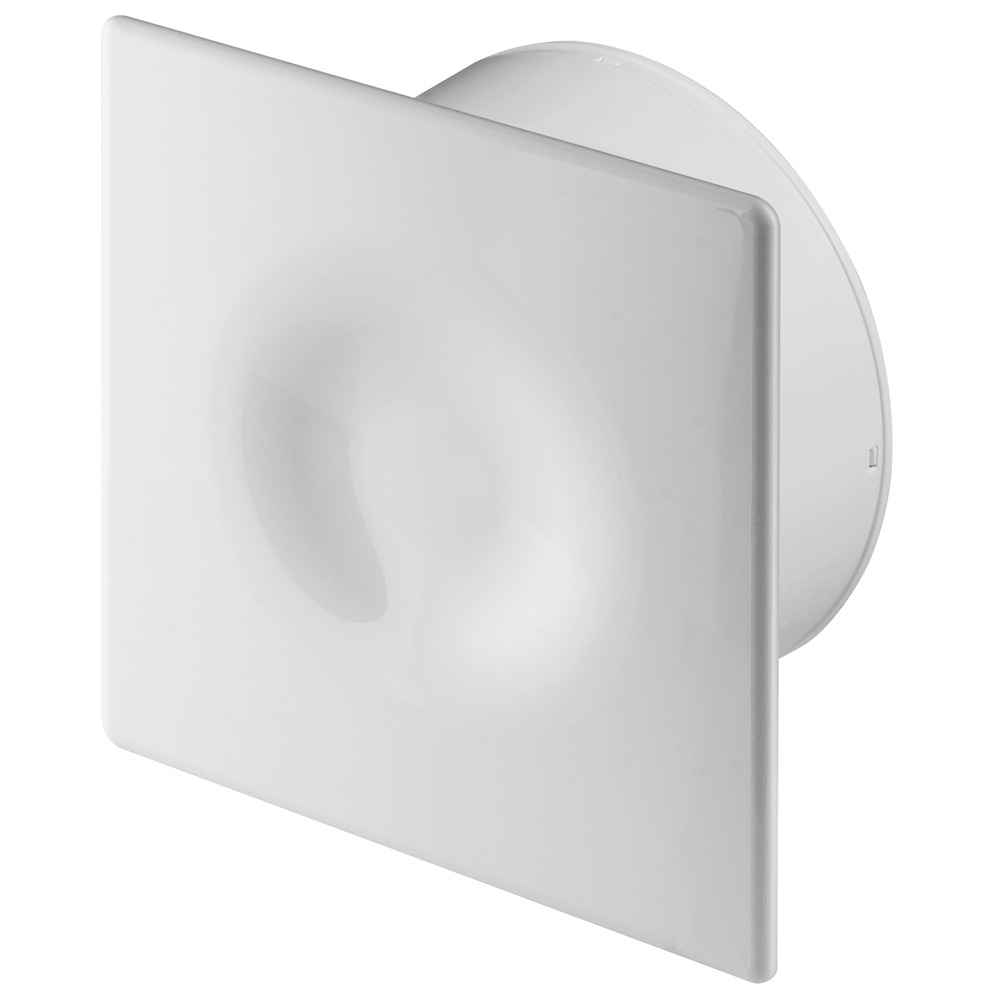 Kupelňový ventilátor - Ventilátor LOOP WL100H. Kontinuálny dvojrýchlostný hygrostat