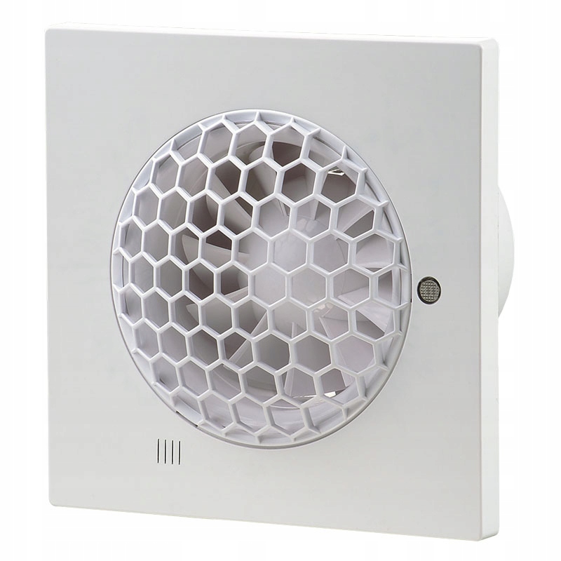Kupelňový ventilátor - Ventilačné otvory 100 QUIET S Časovač biely