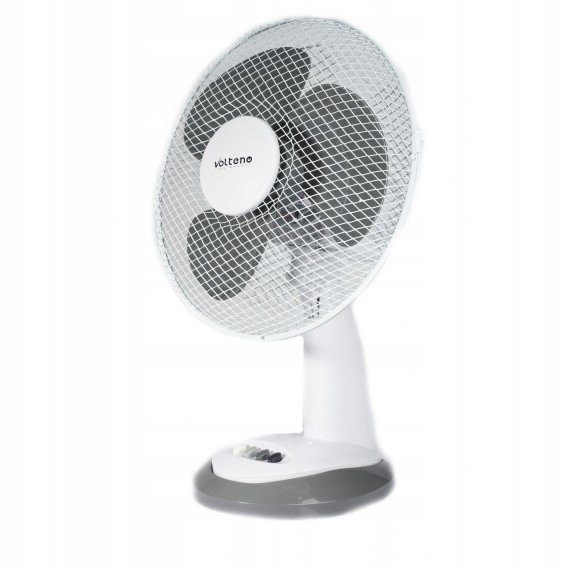 Kupelňový ventilátor - Stolový ventilátor, priemer 35 W, 30 cm, biela