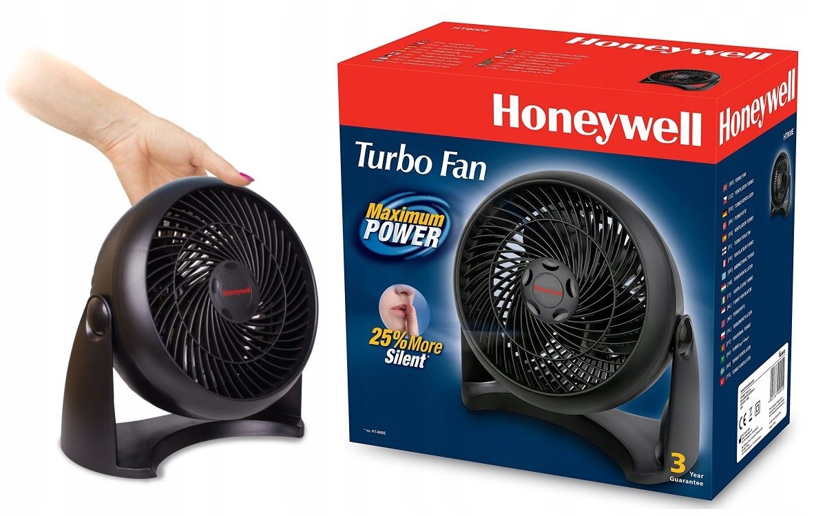 Kupelňový ventilátor - Stolový ventilátor Honeywell TICHÝ VÝKONNÝ EFEKTÍVNY